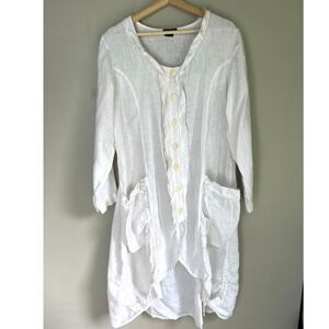 Grizas White Midi Dress